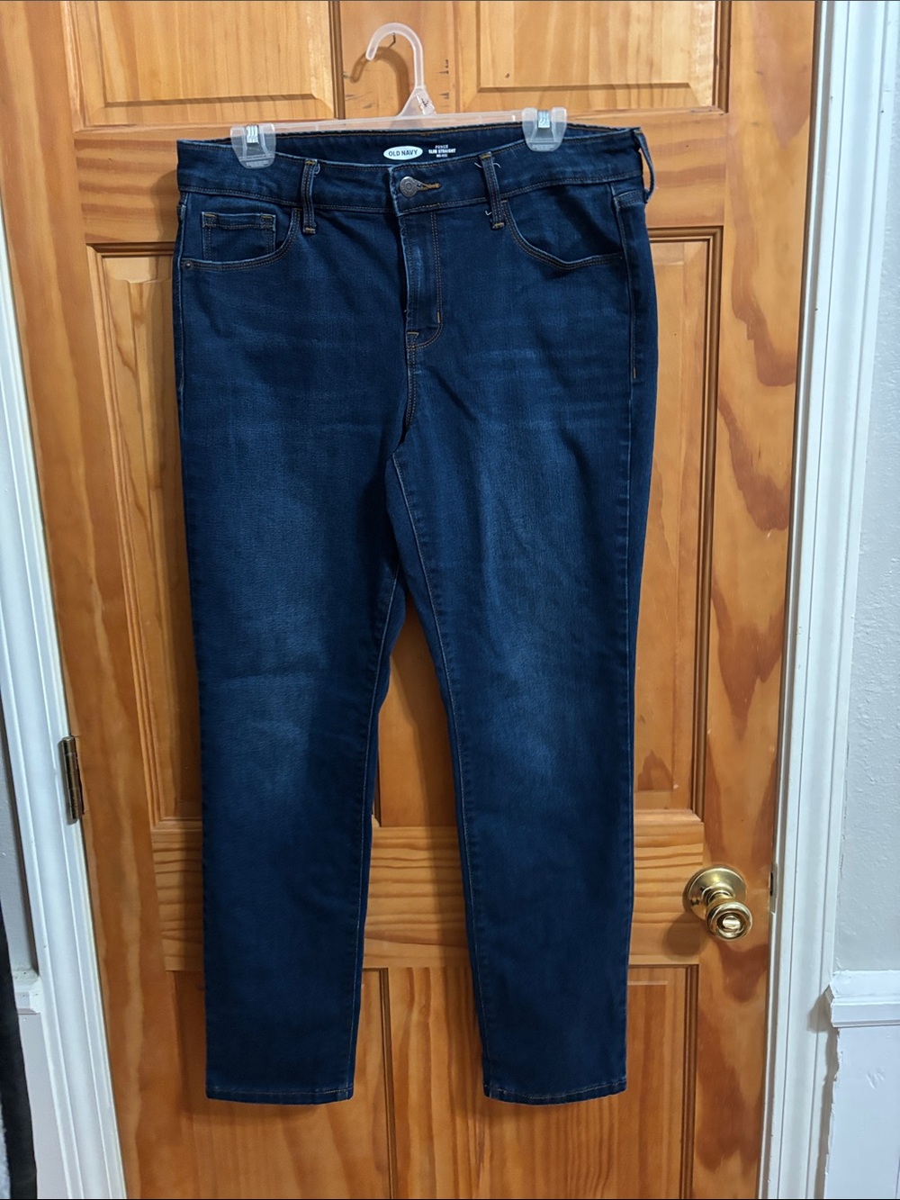 Old Navy Women’s Straight Leg Dark Blue Jeans